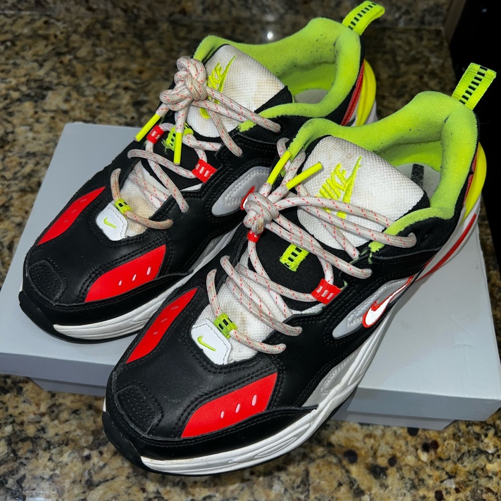 Nike Kids' Black and Red Sneakers